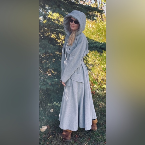 Wool/cashmere blend custom coat - Picture 4 of 7